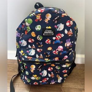 Super Mario Bros book bag